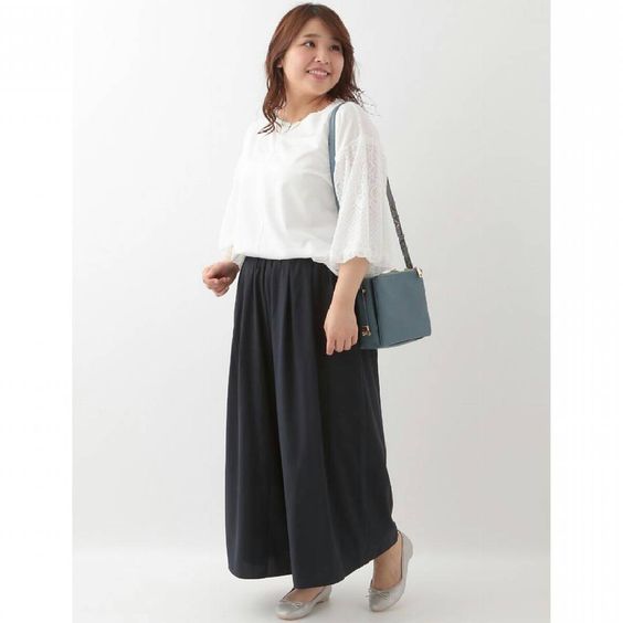 胖女穿搭　肉肉女穿搭